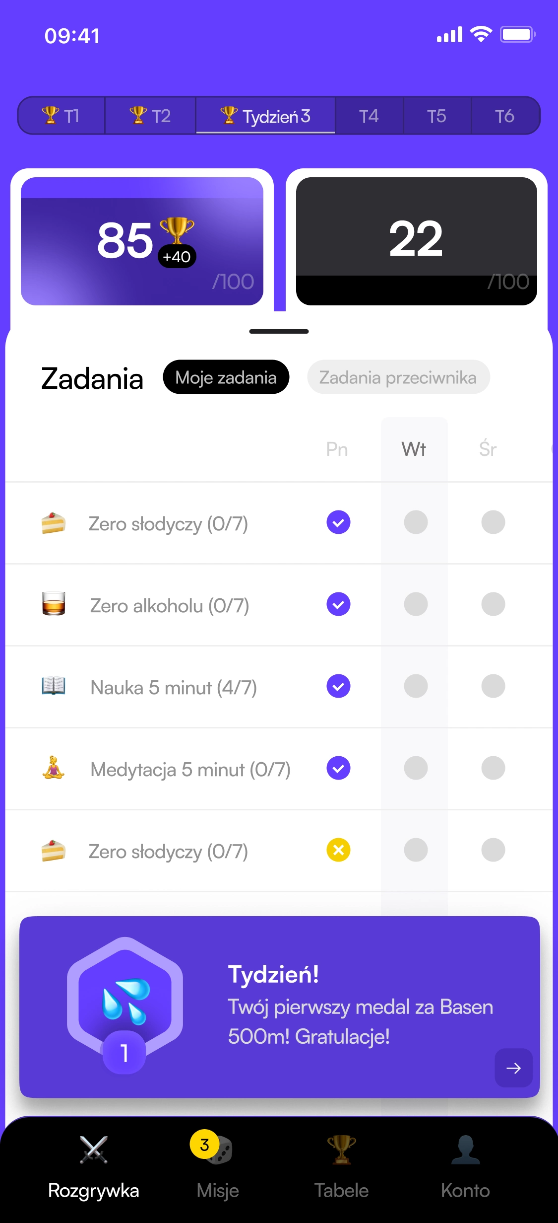 LifeMasters — tasks